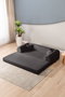 Atelier Del Sofa Legom Eco - Sofá-Cama de 3 Plazas Antracita